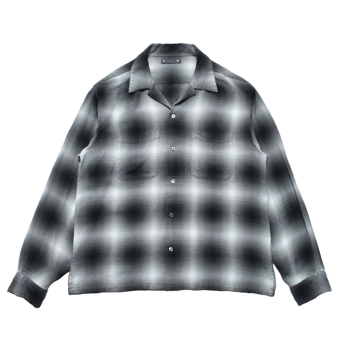 R Flannels R.Flannel Ombre Open Collar SH – Roots Bonds ONLINE STORE