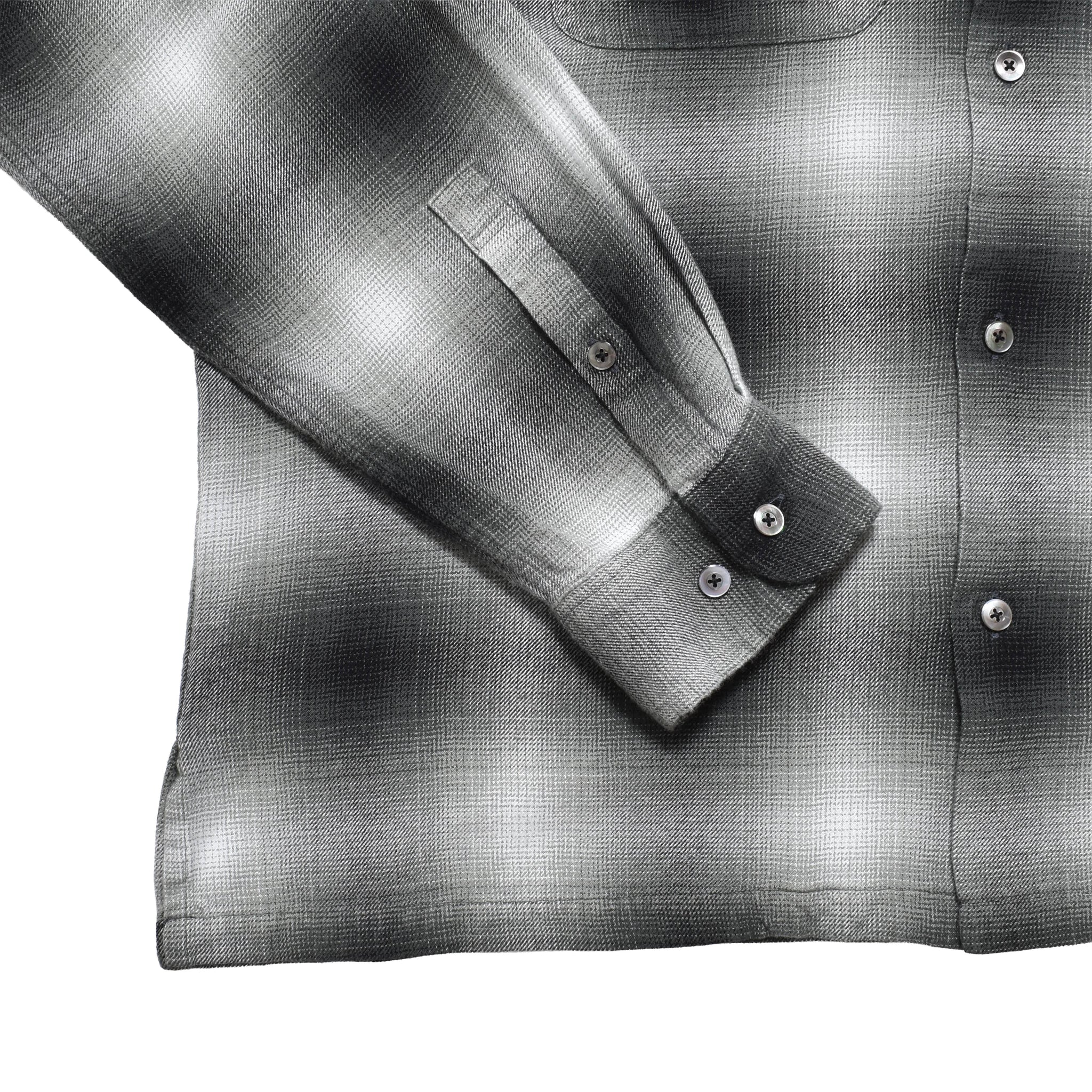 R Flannels R.Flannel Ombre Open Collar SH – Roots Bonds ONLINE STORE