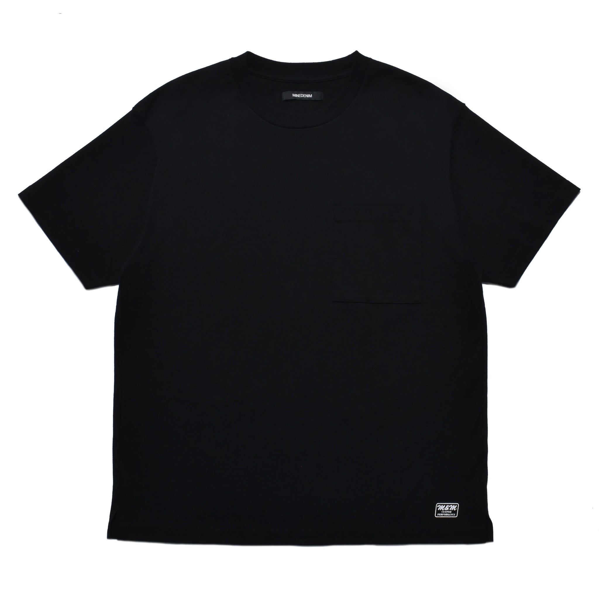 マインデニム× M&M Star Embroidery Pocket Tee M&M × MINEDENIM Star Embroidery Pocket Tee – Roots Bonds ONLINE STORE