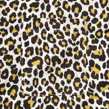画像をギャラリービューアに読み込む, Leopard Print Flannel S.S Open Collar SH
