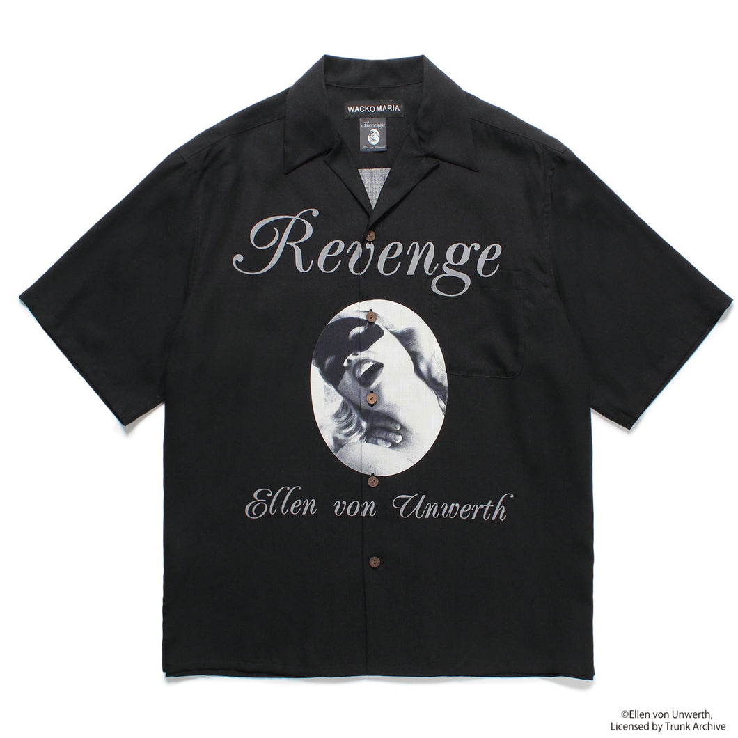 ELLEN VON UNWERTH / S/S HAWAIIAN SHIRT ( TYPE-1 )