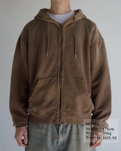 画像をギャラリービューアに読み込む, FADED FULL ZIP HOODIE
