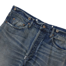 画像をギャラリービューアに読み込む, AGING DENIM PANTS. RELAXED (LIGHT DISTRESSED)
