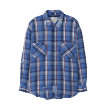 画像をギャラリービューアに読み込む, SHREDDED CHECK SHIRT
