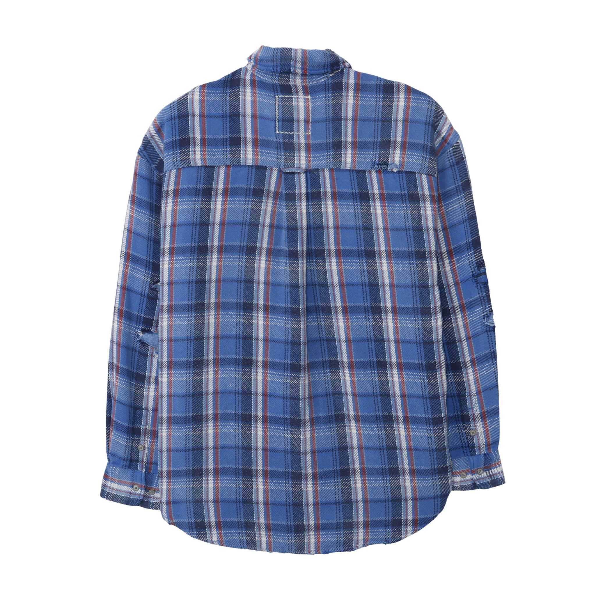 SHREDDED CHECK SHIRT – Roots Bonds ONLINE STORE