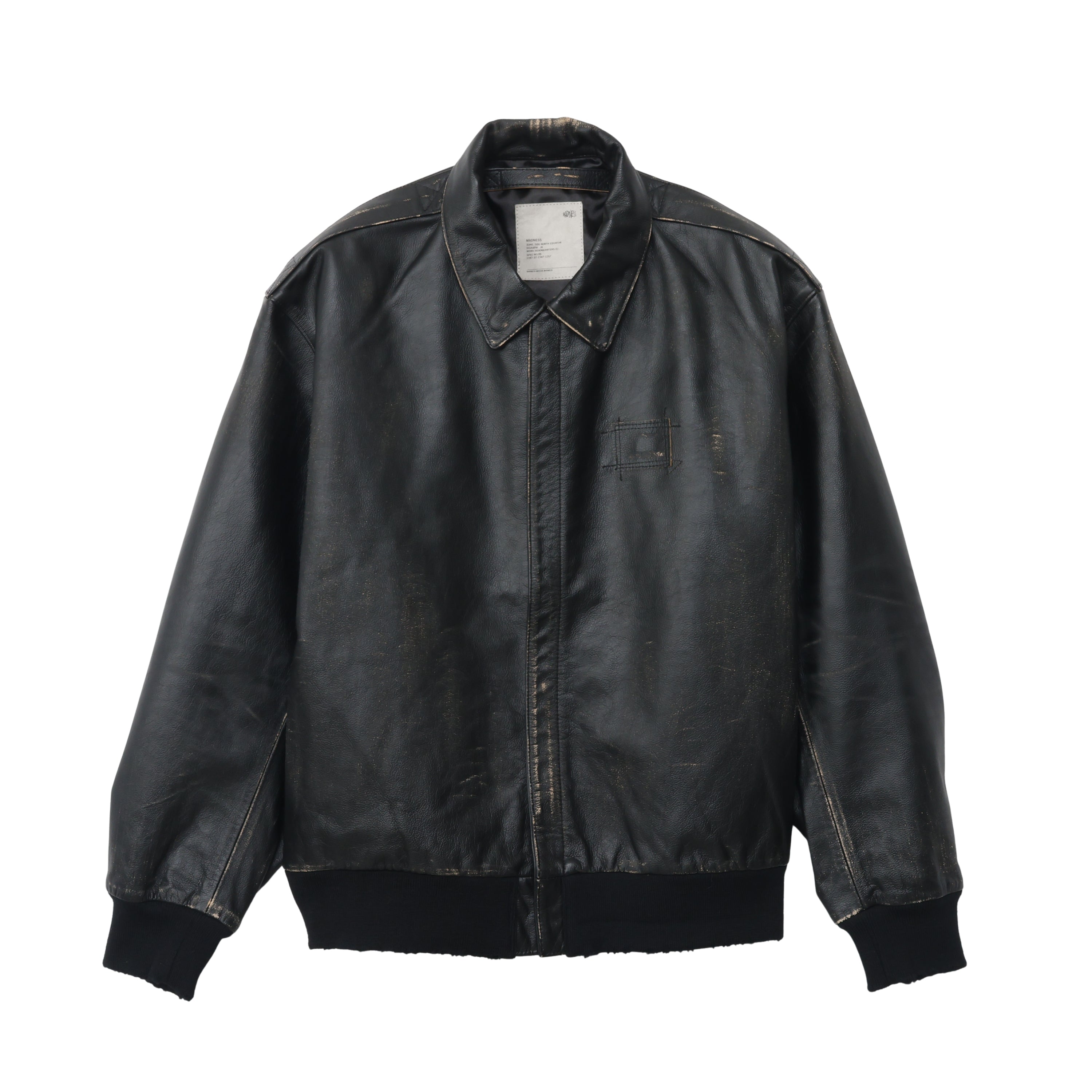 20T7317 ジャケット A2 ＜Schott＞ 別注 ジャケット カウレザー A2 JACKET LEATHER 23AW FLUID レザー A2-Type ジャケット・アウター