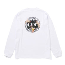 画像をギャラリービューアに読み込む, EMBROIDERED LOCO COTTON L/S T-SHIRT. CITY COUNTRY CITY
