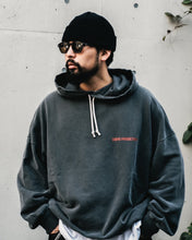 画像をギャラリービューアに読み込む, Pigment Dyed Open End Yarn Sweat Hoodie
