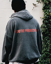 画像をギャラリービューアに読み込む, Pigment Dyed Open End Yarn Sweat Hoodie
