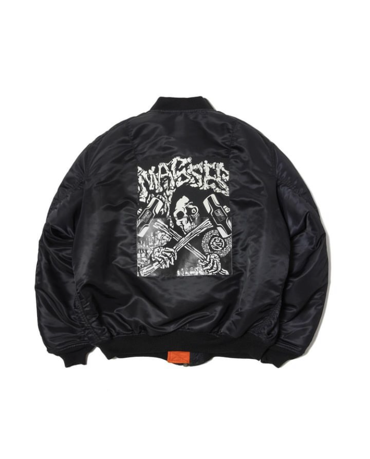 M&M × MASSES MA-1 2ND – Roots Bonds ONLINE STORE M&M × MASSES MA-1 2ND – Roots Bonds ONLINE STORE