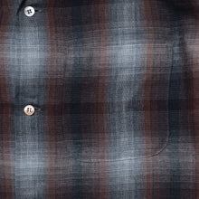 画像をギャラリービューアに読み込む, T.Rayon Ombre Open Collar Shirt
