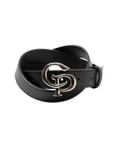 画像をギャラリービューアに読み込む, Symbol Buckle Leather Belt
