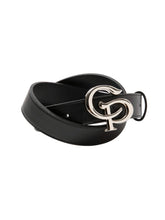 画像をギャラリービューアに読み込む, Symbol Buckle Leather Belt
