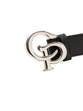 画像をギャラリービューアに読み込む, Symbol Buckle Leather Belt
