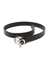 画像をギャラリービューアに読み込む, Symbol Buckle Leather Belt
