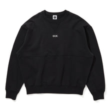 画像をギャラリービューアに読み込む, Embroidered Logo Switching Cotton Sweatshirt
