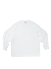 画像をギャラリービューアに読み込む, Spanish Pima Layered Sleeve Boxy L/S Tee
