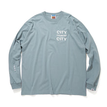 画像をギャラリービューアに読み込む, Cotton L/s T-shirt City Country City
