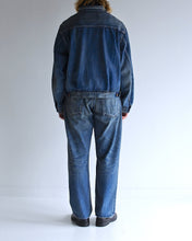 画像をギャラリービューアに読み込む, FRONT TUCK DENIM REMAKED JACKET
