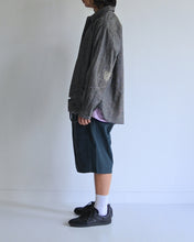 画像をギャラリービューアに読み込む, LINEN PLAID REMAKED WIDE SHIRTS
