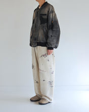 画像をギャラリービューアに読み込む, HARD REMAKED DUAL DENIM MA-1
