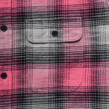 画像をギャラリービューアに読み込む, Heavy Cotton Flannel Ombre Work Shirt
