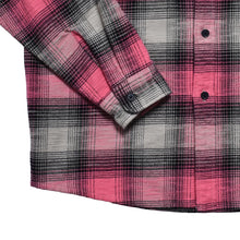 画像をギャラリービューアに読み込む, Heavy Cotton Flannel Ombre Work Shirt
