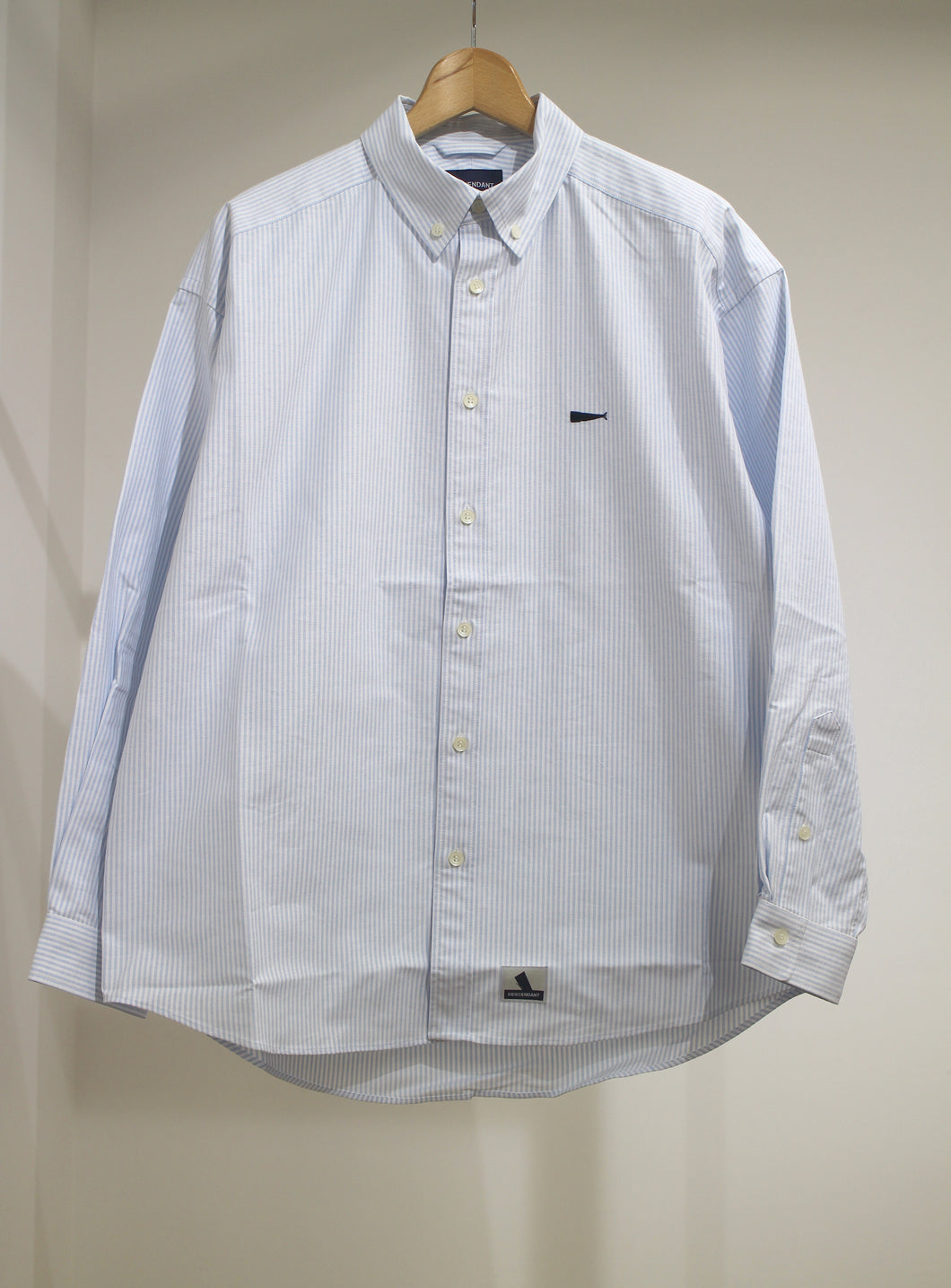 KENNEDY'S ORGANIC COTTON OX STRIPE LS SHIRT