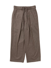 画像をギャラリービューアに読み込む, Wool Flano Intuck Easy Trousers

