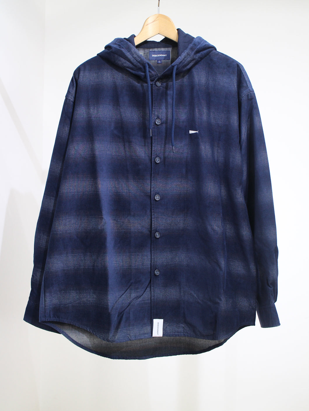 MULE HOODED STRIPE LS SHIRT
