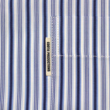 画像をギャラリービューアに読み込む, Stripe Broad L/S Shirt (THOMAS MASON)
