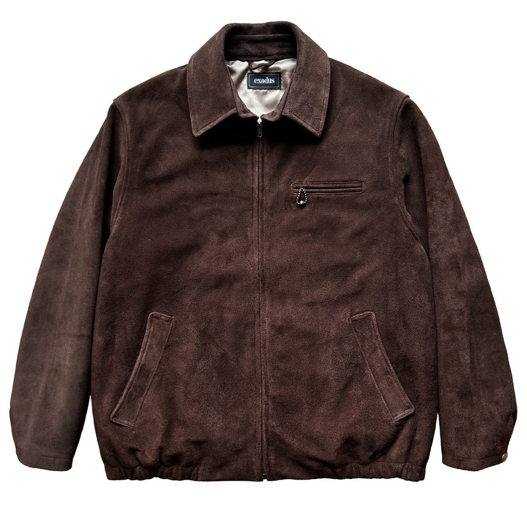 SUEDE LEATHER SPORTS JACKET