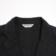 画像をギャラリービューアに読み込む, Hard Twisted Yarn Twill Lapel Jacket
