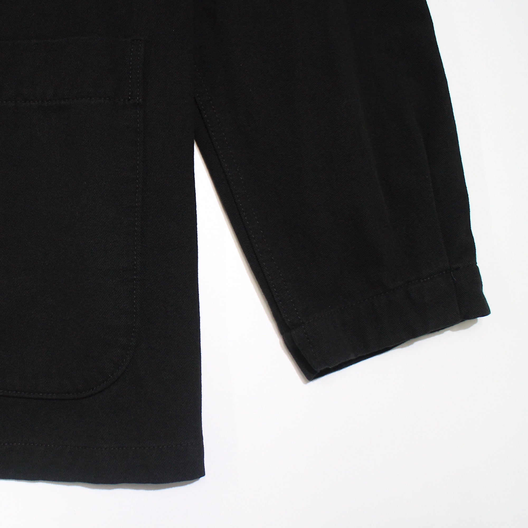 Hard Twisted Yarn Twill Lapel Jacket – Roots Bonds ONLINE STORE