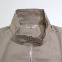 画像をギャラリービューアに読み込む, T/W Gabardine Stand Collar Zip Up Jacket

