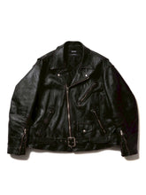 画像をギャラリービューアに読み込む, Leather Double Riders Jacket
