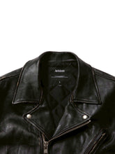 画像をギャラリービューアに読み込む, Leather Double Riders Jacket
