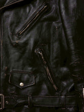画像をギャラリービューアに読み込む, Leather Double Riders Jacket
