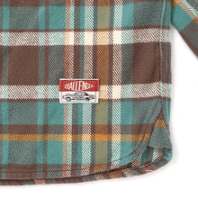 画像をギャラリービューアに読み込む, PLAID FLANNEL SHIRT
