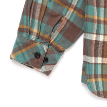 画像をギャラリービューアに読み込む, PLAID FLANNEL SHIRT
