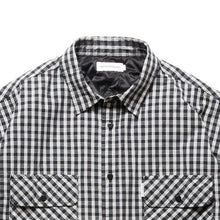 画像をギャラリービューアに読み込む, Dobby Check Quilting CPO Jacket

