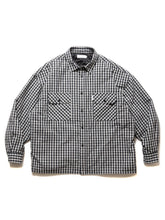 画像をギャラリービューアに読み込む, Dobby Check Quilting CPO Jacket
