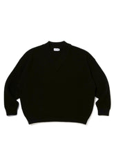 画像をギャラリービューアに読み込む, Rib Stitch Tilden Sweater

