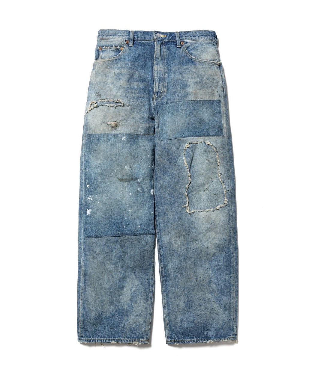 BORO DENIM PANTS