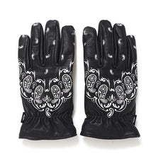 画像をギャラリービューアに読み込む, BANDANA LEATHER GLOVE
