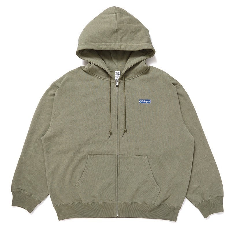 BAR LOGO ZIP HOODIE