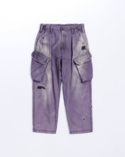 画像をギャラリービューアに読み込む, REMAKED HERRINGBONE COMBAT CARGO TROUSERS
