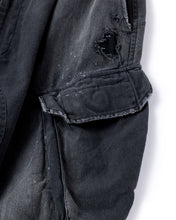 画像をギャラリービューアに読み込む, REMAKED HERRINGBONE COMBAT CARGO TROUSERS
