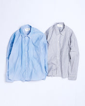 画像をギャラリービューアに読み込む, HAND-SPRAYED STRIPE SHIRTS
