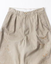 画像をギャラリービューアに読み込む, DIRTWORK WIDE CHINO TROUSERS
